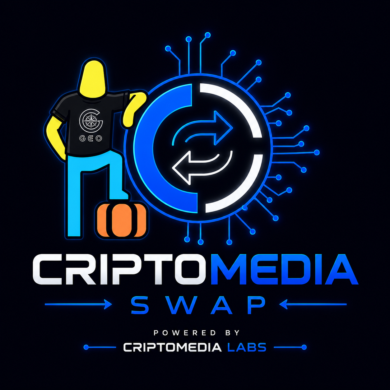 Logo Criptomedia Swap
